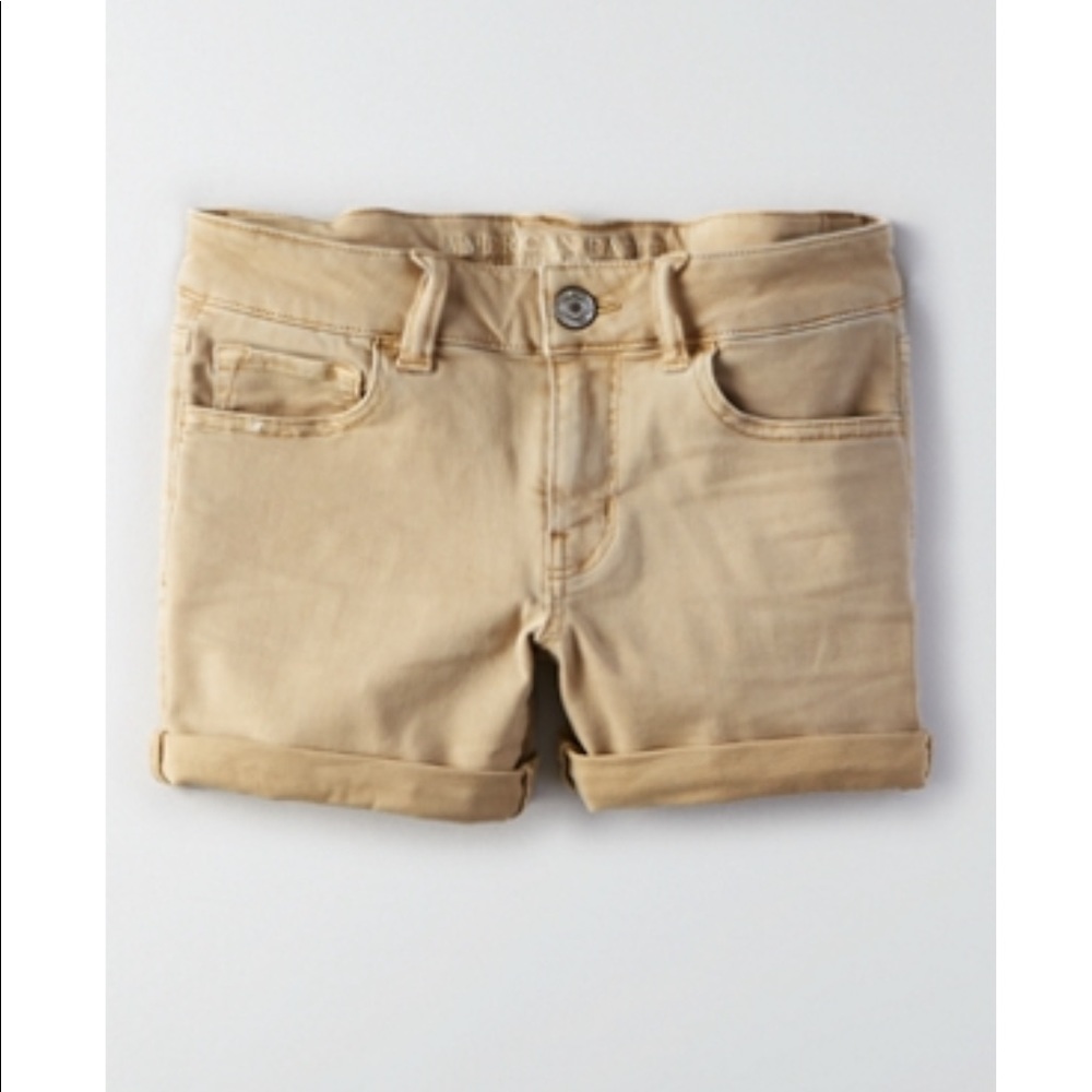 American Eagle Midi Stretch Shorts Size 12